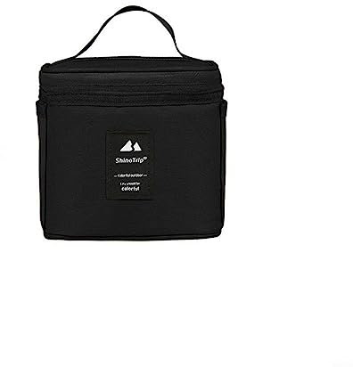 Tragbare Gewürztasche, Outdoor-Camping-Gewürzdosen, Organizer-Behälter-Set mit Aufbewahrungstasche für Picknick, Grillen (A)