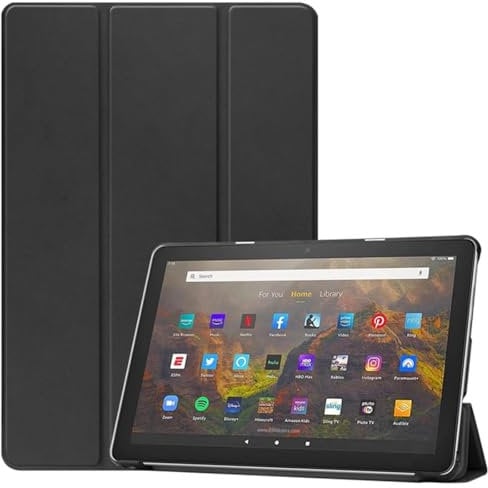 Stianiiie Custodia per il Amazon Fire HD 8 (6th / 7th / 8th generazione - 2016, 2017 e 2018 release) 8 Premium PU Leather Cover Amazon Fire 7 Custodia