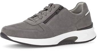 Pius Gabor Herren Sneaker Low,Halbschuhe,Wechselfußbett,zertifiziertes Leder,Sportschuhe,Freizeitschuhe,Turnschuhe,Rock,44 EU / 9.5 UK