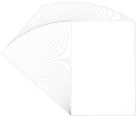 Ideen mit Herz Trennpapier | antihaft | DIN A4 | 40 g/m² | weiß | wiederverwendbar | 50 Blatt | Zubehör Diamond Painting