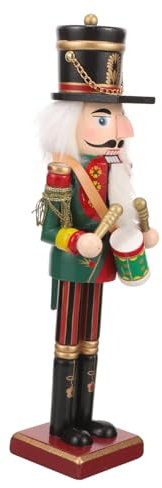 Cabilock Calendario dello Schiaccianoci figure di caramelle schiaccianoci burattini soldato schiaccianoci cameretta culla cam bff Home decor arredamento schiaccianoci in legno Di legno