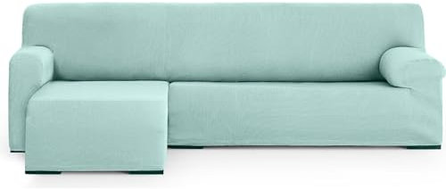 ECOMMERC3 Chaiselong-Sofabezug, kurzes Eckteil Links, universell und vielseitig – Chaiselongue-Sofabezug, Farbe Marineblau, einfach anzubringen, für Rückenlehne, Sitz und Armlehnen