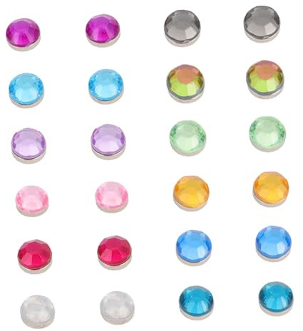 MAGICLULU 2 Sätze Weinglas Leser Abendmahl Weinglas Markierer Getränke Zubehör Magnetische Weinglasmarker Cocktailstunden Das Etikett Weinmarker Glas-identifikationsmarker Acryl Stück * 2