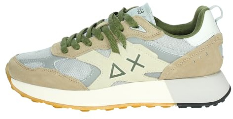 SUN68 Unisex Jaki Outdoor Sneaker, BEIGE, 45 EU