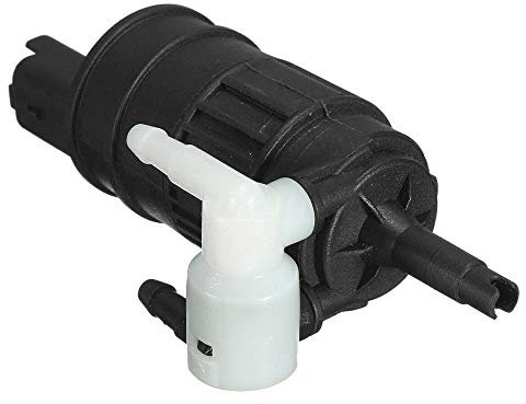 Partsline Pompe lave-glace 2 sorties pour véhicules avec essuie-glace arrière – compatible avec Clio II, Kangoo, Mégane I, Micra II – équivalent à 8200213042, 28920BU000