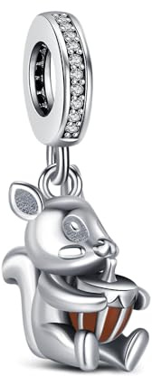 BOIGEGU Armband Anhänger Charms Wildtiere Sommer Meerestiere für Frauen | 925 Silber Armband Anhänger Charms Tiere Sommer Meerestiere für Europäischen Halskette Armbändern für Frauen Geschenk