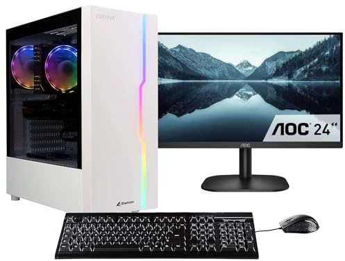Captiva Gaming PC Bundle R93-477|R5 7500F|16GB DDR5|RTX 5060|1 TB|23.80|FreeDOS