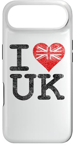 I LOVE THE UNITED KINGDOM BRITISH UNION JACK FLAG UK HEART Case for iPhone Air