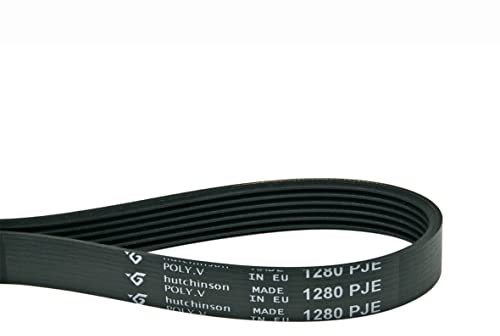 Hutchinson 1280 PJ 6 EL Treibriemen Keilriemen Rippenband Antreibriemen Antriebriemen Antriebsband Antriebsband Waschmaschine kompatibel wie Bauknecht Whirlpool 481281728296