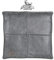 Centaur - Hochwertiges Leder Sitzkissen - Basaltgrau 40x40 cm - Ideal für Stuhl oder Sitzbank - Abwaschbare Echtleder Stuhlkissen - Pflegeleichte Sitzauflage