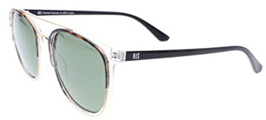 HIS HPS08102-3 Polaroidgläser Sonnenbrille, Green Gradient Pol