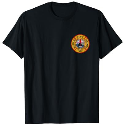 Hawaii County Fire Department Logo Patch Items T-Shirt