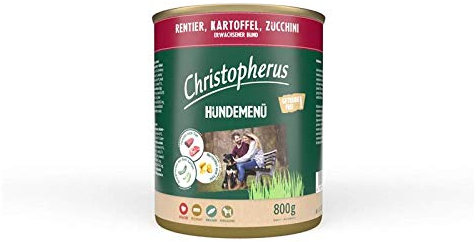 Christopherus Menue Adult mit Rentier, Kartoffel | 6X 800g