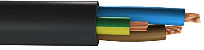 Rubber Cable 1.5MM 3 CORE H07RN-F HO7RNF Tough Heavy Duty Cable (5M)