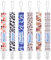 Smlpuame Baby Schnullerkette Mädchen Junge,6 Stück BPA-Frei Schnullerband Stoff,Schnuller Kette Nuckelkette Passen Die Meisten Schnuller und Beißspielzeug,Dummy Clip für Baby(Boho& Tarnfarbe& Leopard)