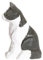 Wudimals - 40623 - Bauernhoftiere, Katze, Holz, handgeschnitzt, handbemalt, 5,1cm x 3,8cm