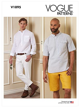 Vogue Sewing Pattern 1895 Men MXX (40-42-44-46)