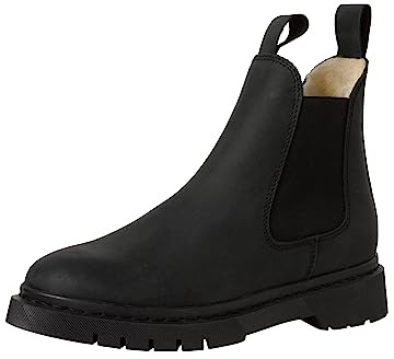 Tamaris Damen Warmlining Leder, schwarz, 36 EU