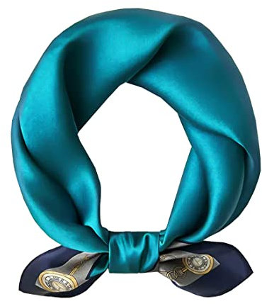 KOOYOL Damen Seide Halstuch Seidentuch Schal Frauen Damenschal Seidenschal Halstücher