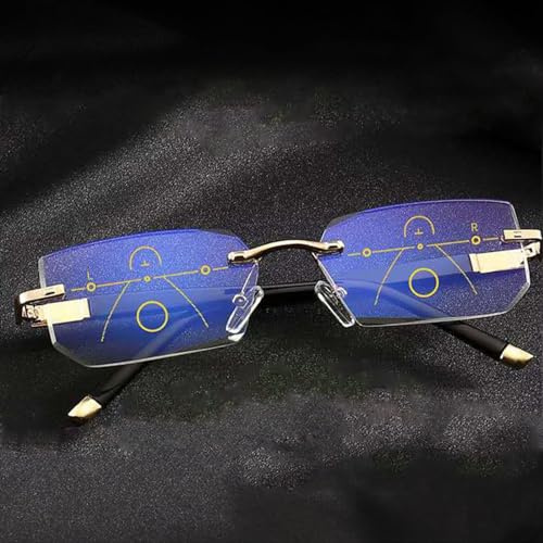 Libiyi Intelligente Lesebrille, Libiyi Lesebrille, Intelligente Dual-Focus-Lesebrille (1Stu,+2.00)