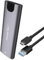 Combrite M.2 NGFF SSD Enclosure USB-C 3.2 Ultraspeed External HDD Caddy Tool-Free Design, For M2 NGFF SATA SSD 2230/2242/2260/2280, Aluminum M.2 Enclosure