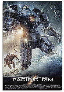 ONZS Film- und Fernsehposter, Motiv: Pacific Rim, klassische Poster, Wandkunst, Dekoration, Album, Poster, 30 x 45 cm, ungerahmter Stil