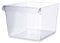 Rotho Kühlschrank-Organizer, 224 x 197 x 152 mm, durchsichtig, 22x19x15cm