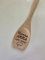 Generico Mestolo spatola in legno personalizzato con nome- regalo personalizzato - cucina - festa nonni- mamma- papà- Natale, Righello15