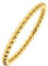 Lucardi - Damen Ring aus Edelstahl, vergoldet, Kugeln, 2mm - Ring - Stahl - Gelbgold legiert - 19/60 mm - Nickelfrei