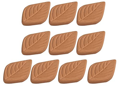 HDKEAN Keeper Saver Weichmacher Wiederverwendbarer Leaf Clay Smoke Zigarren Luftbefeuchter Hydrostone Terracotta Befeuchtungsstein 10x 10pcs Rauch Zigarren Luftbefeuchter Leaf Clay Hydrostone