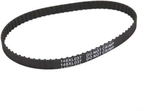 1 Stück 148XL037 150XL037 152XL037 Zahnriemen 74–76 Zähne Riemen 9,2 mm Zahnrad, 9,2 mm, Schwarz (148XL037)