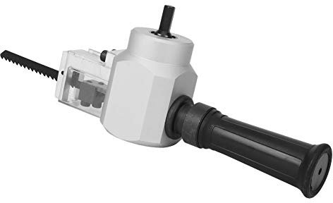 Double Head Sheet Nibbler Metal Cutter Double Head Metal Cutter Sheet Nibbler Drill Attachment Electric Wood Saw with Circle Cutting, Power Nibblers