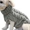 Dog Jumper Small Dog Sweaters Turtleneck Knitted Pullover Elastic Dog Christmas Sweater Winter Thick Warm Classic Small Dog Clothes for Chihuahua Yorkie Teacup Dachshund Gray S