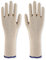 FRANZ MENSCH 24 Stück Hygonorm Baumwollhandschuhe Cuff Long, Packung, natur, 11/XXL, L: 30cm, Baumwollhandschuhe, Textilhandschuhe, Stoffhandschuhe
