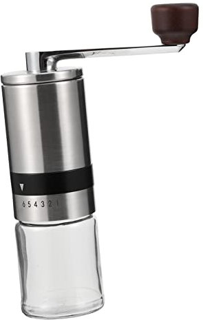 Handkaffee Grinder 1 Stück aus Edelstahl, Tragbar und Abnehmbar