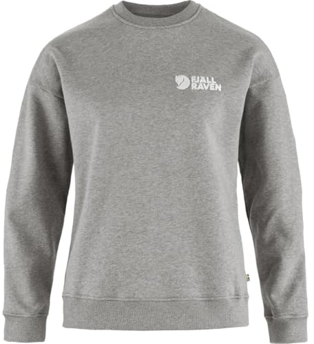 Fjällräven Damen Classic Sweatshirt, Grey/Melange, L