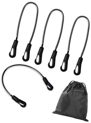 MZRAN 4-teiliges Ersatz-Set für Pferdedecken, elastische Gurte, strapazierfähig, doppelseitig, verstellbare Beinbefestigungen