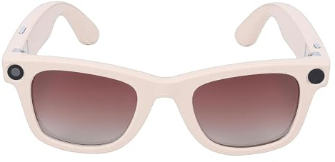 Dpofirs AI Smart Brille, 8 Megapixel Kamera, 1080P Videoaufzeichnung mit 163 Sprachen, Echtzeitübersetzung, Musikwiedergabe, Anrufannahme für Reisen, Unternehmen, Besprechungen