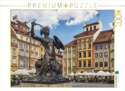 Puzzle · Warschauer Sirene, die Wappenfigur der Hauptstadt | Warschau · 1000 Teile · Lege-Größe 64 × 48 cm · CALVENDO Puzzle
