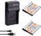 Newmowa Remplacement Batterie NP-BN1 (2) et Chargeur USB Portable Kit pour Sony NP-BN1 et Sony DSC-QX10, DSC-QX100, DSC-T99, DSC-T110, DSC-TF1, DSC-TX5, DSC-TX7