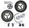 Set Gomma Ant 90x6,5+Post 110x6,5 per Minimoto Motard +cerchi+freni+dischi+leve+cavi Completo STI