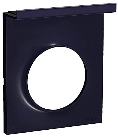 Schneider Electric - Odace Styl Pratic - Plaque Support téléphone Mobile - 1 Poste - Anthracite - S540712