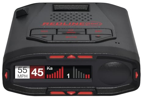 Escort Redline 360c Plug and Play Radar Detector - Extreme Range, Rapid Response Times, Full Stealth, 360 Degree Awareness, Advanced Filtering, Built-in WiFi, Apple CarPlay & Android Auto Compatible