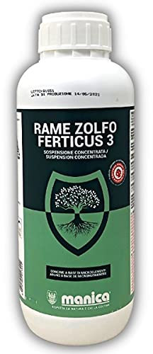 Rame Zolfo Ferticus 3 Manica concime fogliare a base di microelementi 1 L