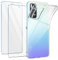 Vauki Funda para Xiaomi Redmi Note 11/Note 11s con 2 Protector de Pantalla,Carcasa Silicona Transparente Suave y Cristal Templado,Ultra Fina TPU Antigolpes Case Cover para Xiaomi Redmi Note 11 6.43