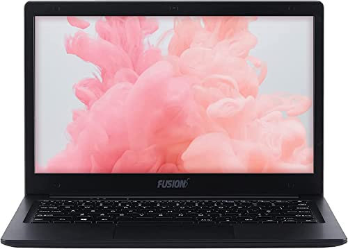 Fusion5 11.6 Laptop - 11 Inch IPS LCD Windows 11 Pro Laptop - Intel N4020, 128GB Storage, 4GB RAM, Anti-Glare, Dual-Band WiFi, USB 3.0 - Lightweight Design - C60Bv2 128GB N2 Model