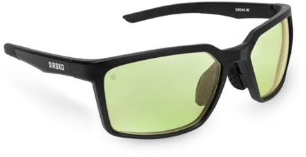 SIROKO - Selbsttönende Sportbrille X1 Photochromic AnetoSchwarz/Grün