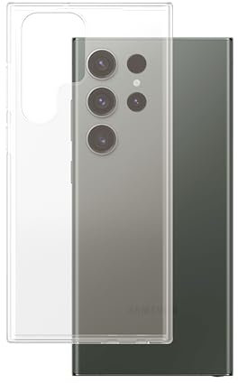 Safe by PanzerGlass™ TPU Case für Samsung S23 Ultra - Schutzhülle Wireless Charging kompatibel - aus transparentem, vergilbungsresistentem Kunststoff - Handy Schutzhülle mit Anti Yellowing