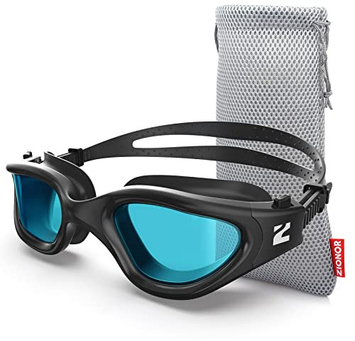 ZIONOR Gafas de natación G1SE para hombre y mujer, con protección UV, antivaho, cómodas, profesionales