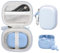 CaseSack Case for JBL Vibe Beam True Wireless Noise Cancelling Earbuds (Blue)